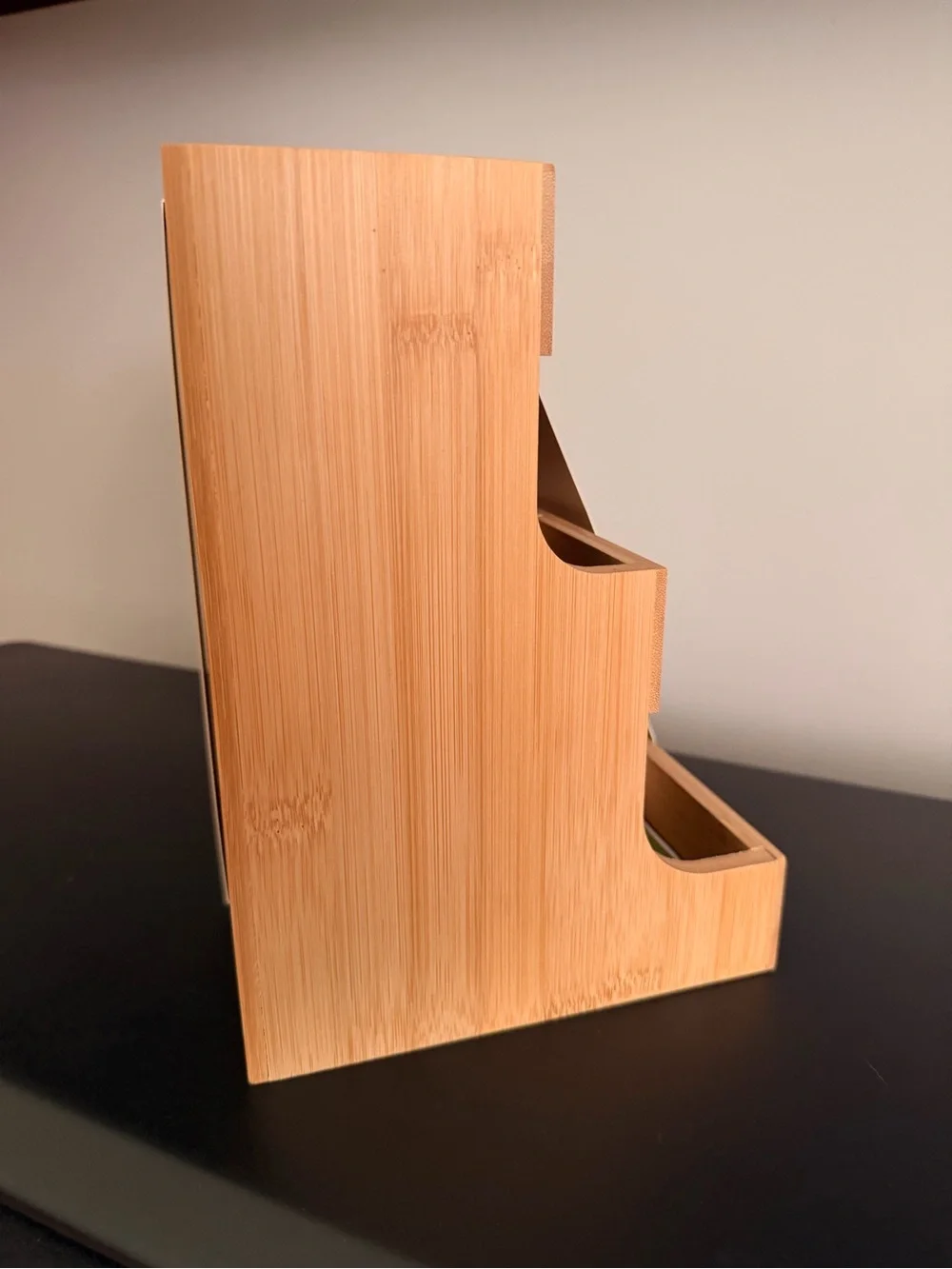 Gourmet Basics 3-Tier Bamboo Beverage Station Organizer
